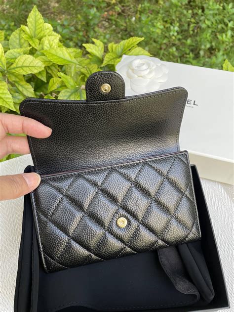 chanel wallet prices singapore|Chanel classic card holder price.